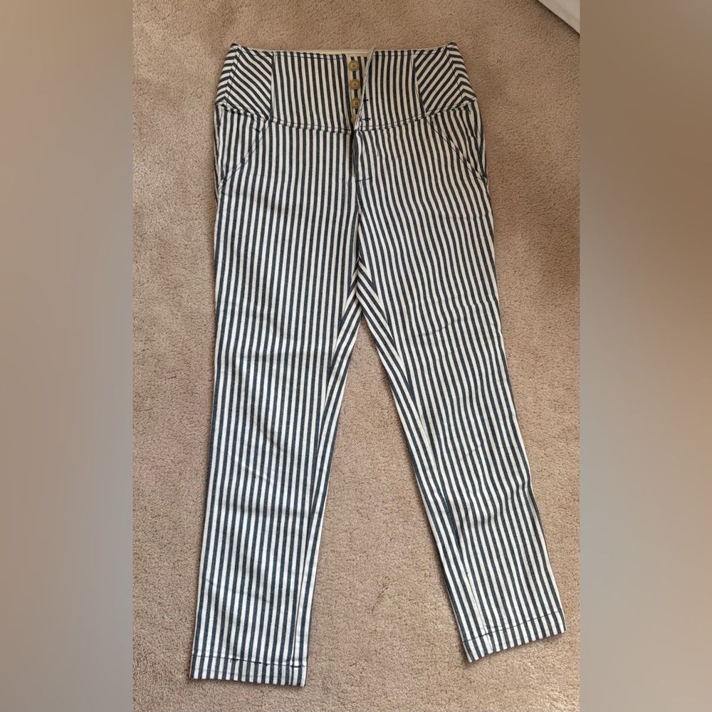 Free People Striped Pants size 6